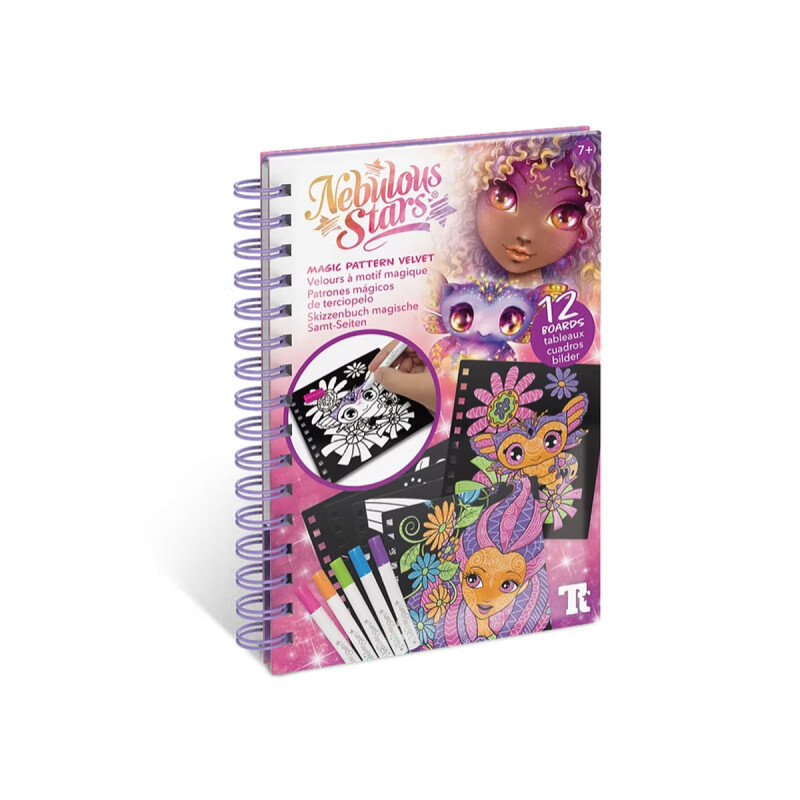 Libro creativo Patrón mágico de terciopelo Nebulous Stars Libro creativo Patrón mágico de terciopelo Nebulous Stars