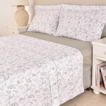 Sabana Finezza 400h Florcitas Rosa King