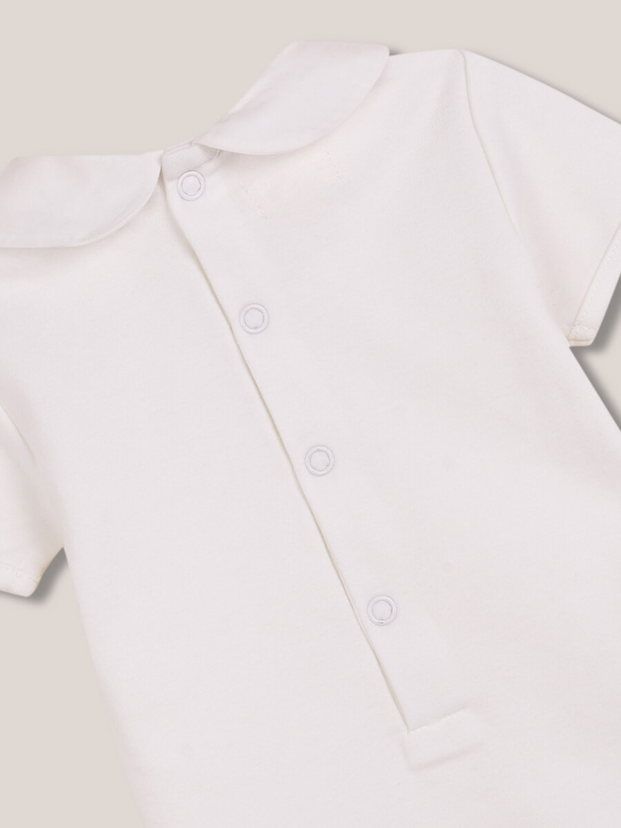 Body Con Cuello Bebe Blanco