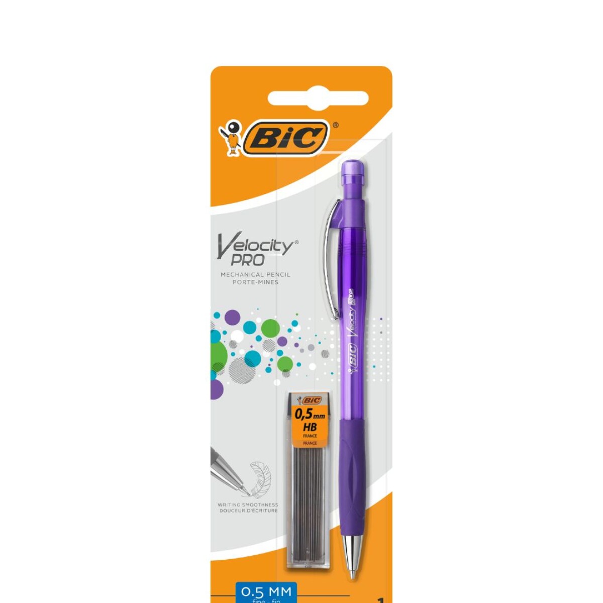 PORTAMINAS BIC VELOCITY 0.5 BL1+12 MINAS S/C