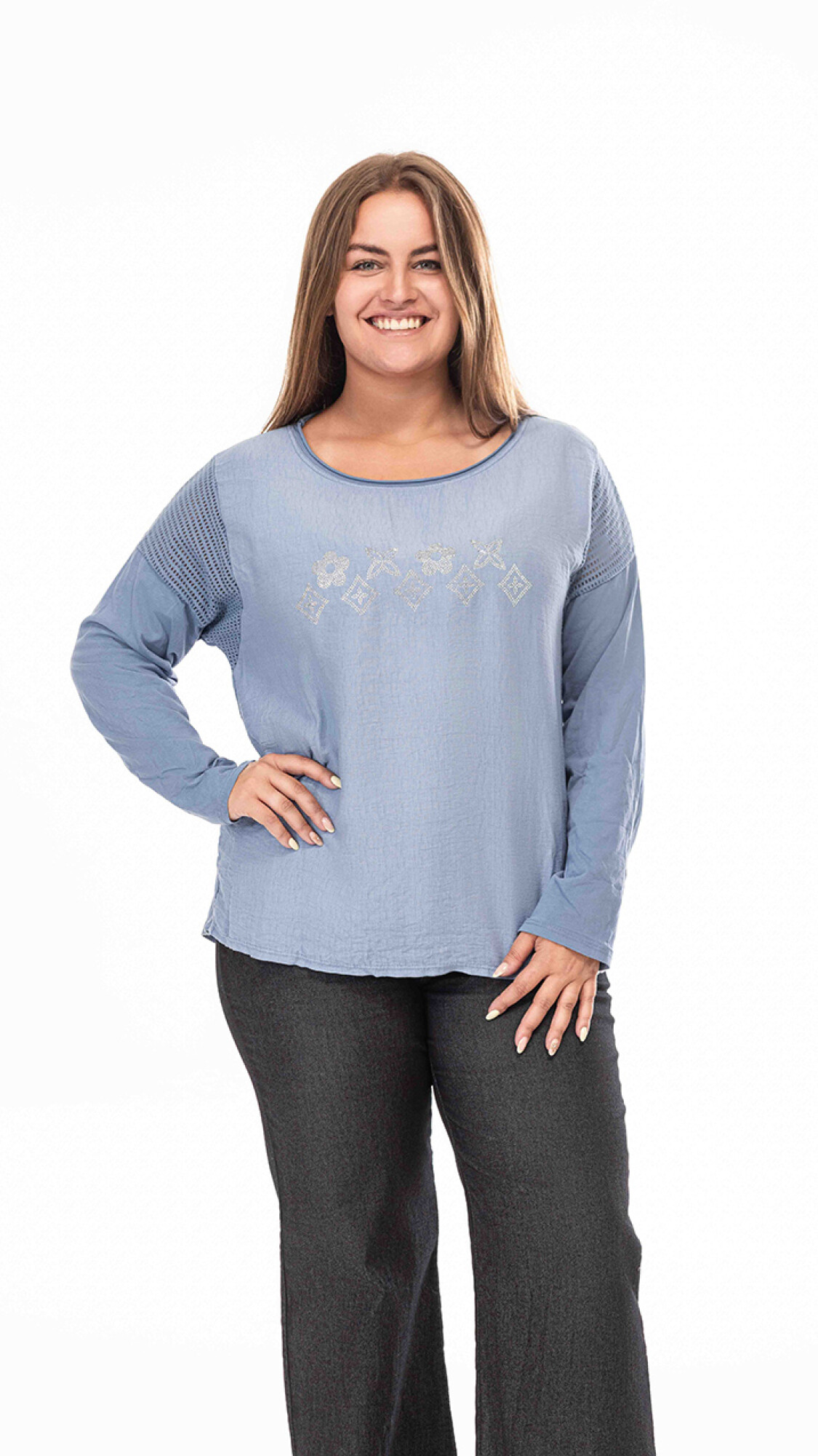 Sweater Bélgica Azul