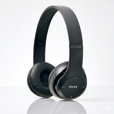 Auriculares Inalámbricos Klasse On Ear | Bluetooth 5.0 | Color negro Auriculares Inalámbricos Klasse On Ear | Bluetooth 5.0 | Color negro