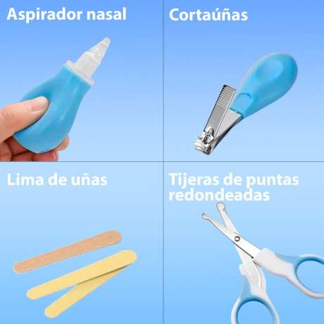 Set de Cuidado para Bebes Bebesit con Estuche Celeste