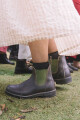 BOTAS 519 ELASTIC SIDE V CUT Stout Brown Olive Elastic