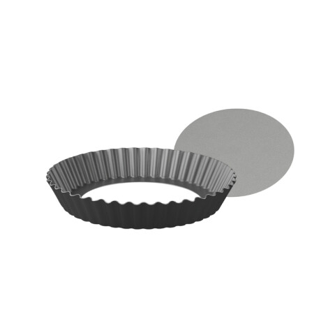 Tortera acanalada con fondo removible modelo BRASIL, 24cm. -TRAMONTINA TR5258