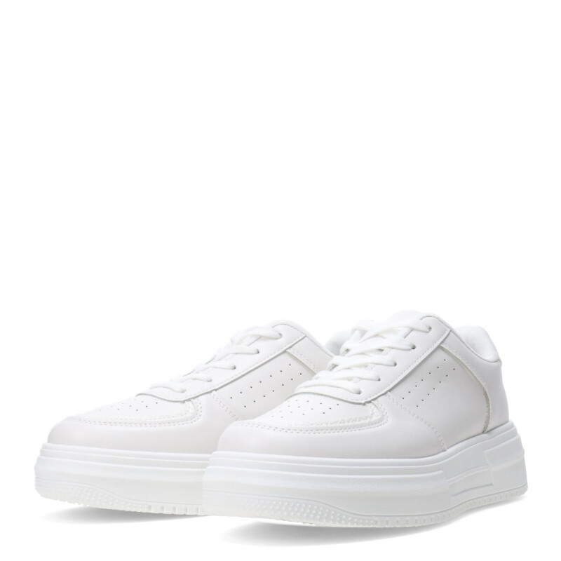 Championes de Mujer Miss Carol SMILEY Blanco