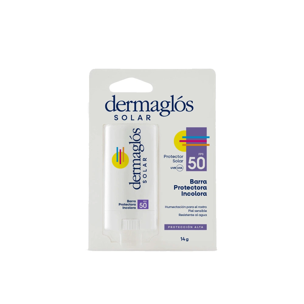 DERMAGLOS SOLAR BARRA PROT. FPS 50