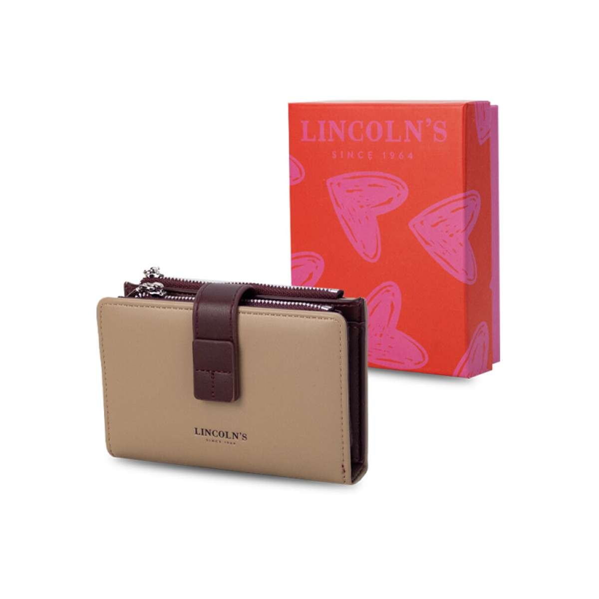 Billetera Simona - Topo C/Bordeaux 