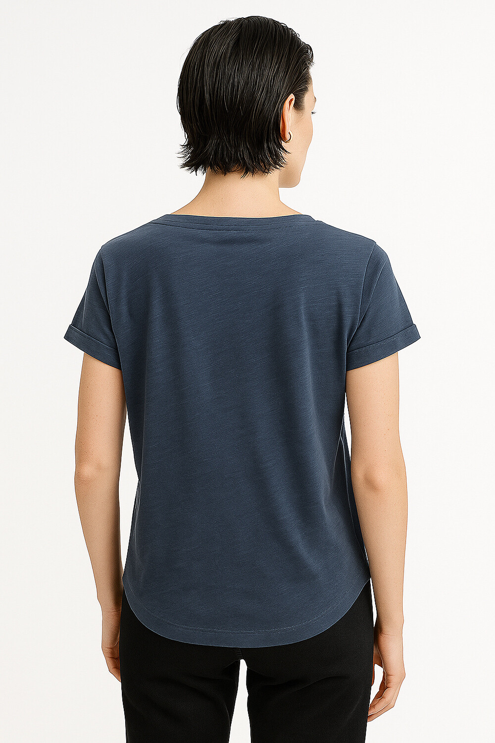 Remera Cordata Azul Piedra