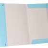 CARPETA DALI CON ELASTICO TAMAÑO OFICIO COLORES PASTELES COLOR CELESTE