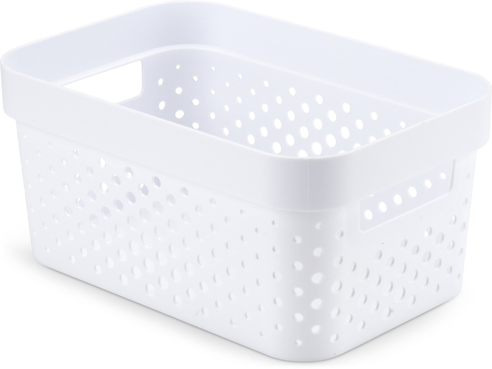 Cesta INFINITY 4,5L plástico blanco 