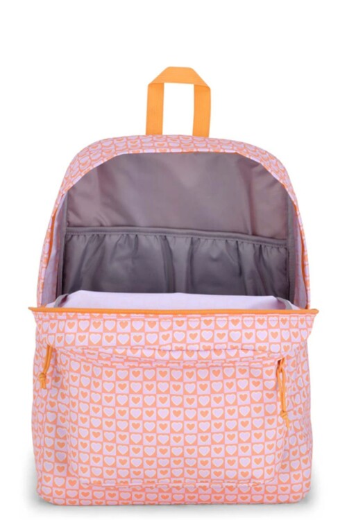 MOCHILA SUPERBREAK PLUS HYPED HEARTS PINK