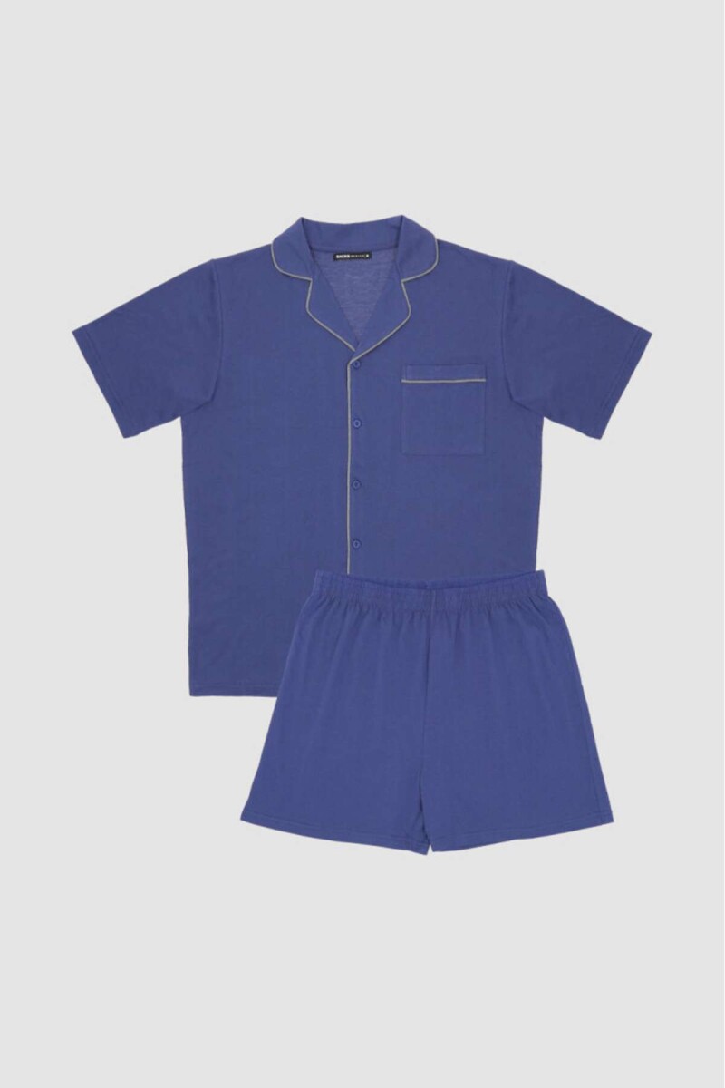 Pijama polland - Azul 