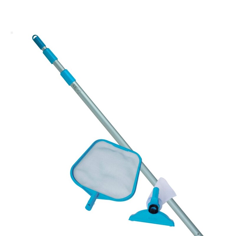 INTEX KIT DE LIMPIEZA PARA PISCINAS HASTA 4.88 MTS MANGO TELESCOPICO 2.39 MTS Intex Kit De Limpieza Para Piscinas Hasta 4.88 Mts Mango Telescopico 2.39 Mts