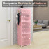 Armario Organizador de Zapatos IMBACK IBK-PLC007 | 3 Pisos, 3 Puertas Esmeriladas, Compacto y Versátil Rosa Armario Organizador de Zapatos IMBACK IBK-PLC007 | 3 Pisos, 3 Puertas Esmeriladas, Compacto y Versátil Rosa