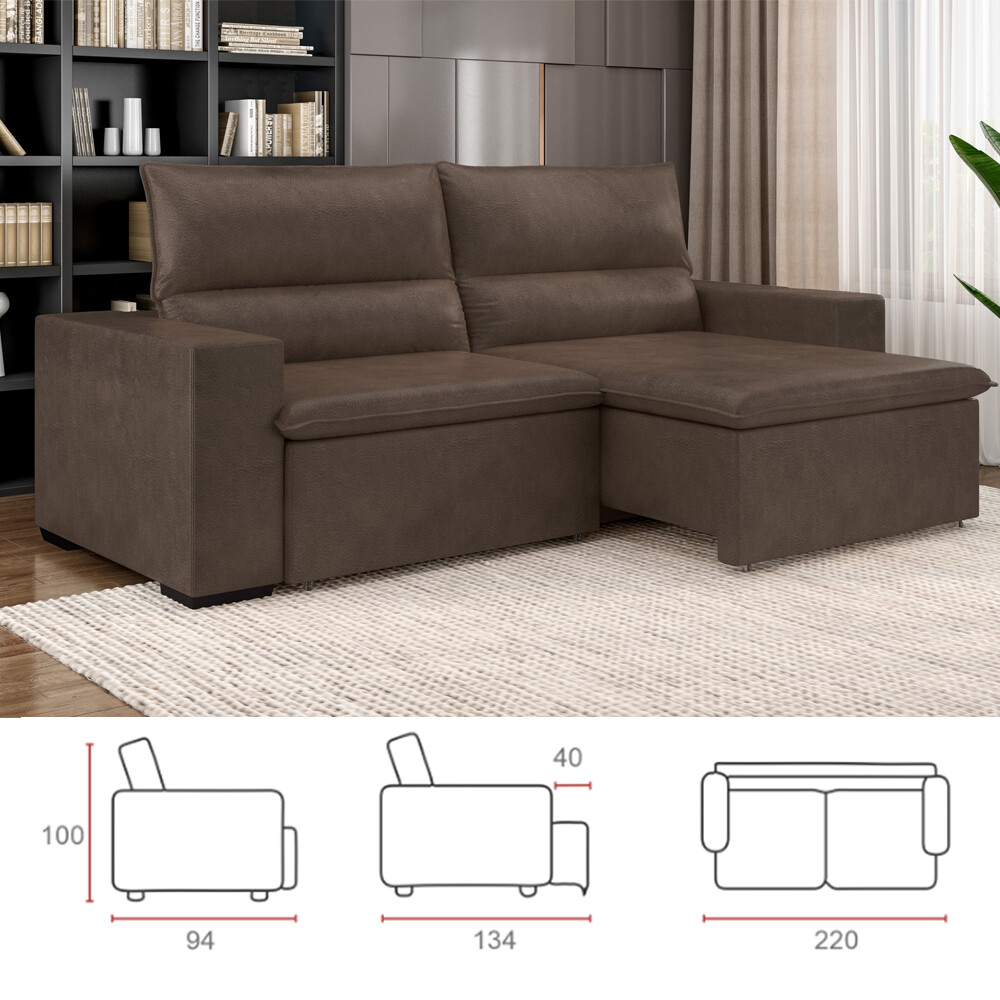 Sofá sillón retráctil reclinable esquinero Sofá sillón retráctil reclinable esquinero