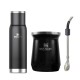 Set Stanley Termo Adventure To-Go 1lt+mate+ Bombilla Negro