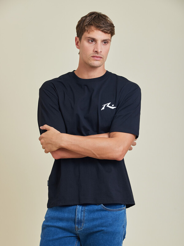 T-SHIRT GALIS RUSTY Negro