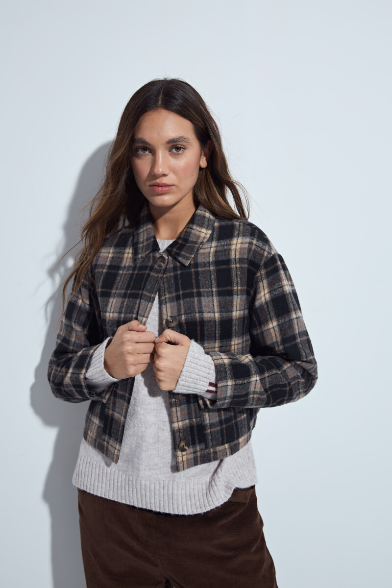 CAMPERA FIORA Negro