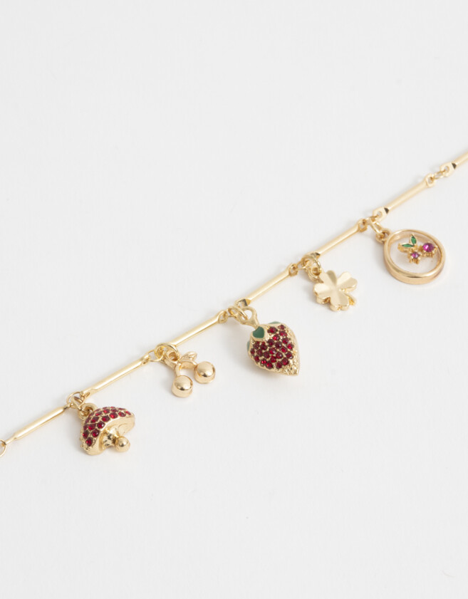 Pulseras Flexibles Bañada en Oro Pulsera Flexible Bañada En Oro - Dorado