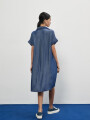 Vestido Lemos Azul Medio