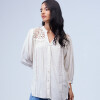 Blusa Crochet BEIGE CLARO