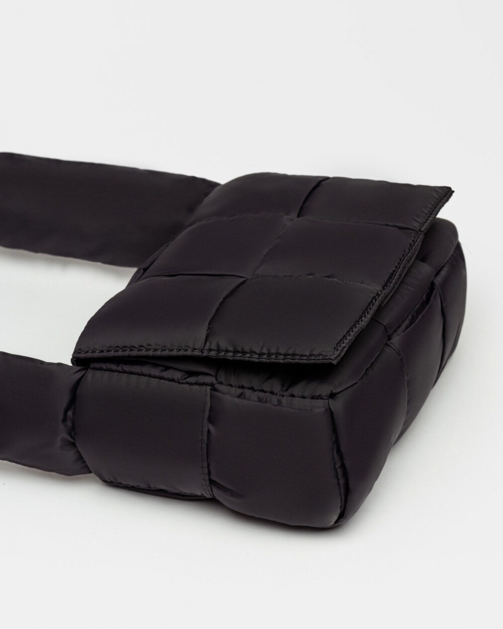 Bandolera Lounge en nylon Negro