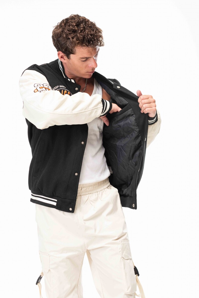 Campera H POSITIV NEGRO