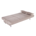 SOFA CAMA MODELO CLARK 3 LUGARES BEIGE Sofa Cama Modelo Clark 3 Lugares Beige