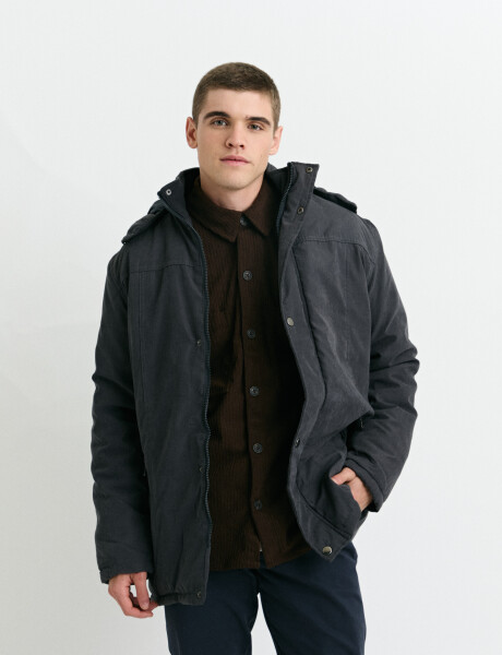 300781 CAMPERA HARRINGTON LABEL Azul Oscuro