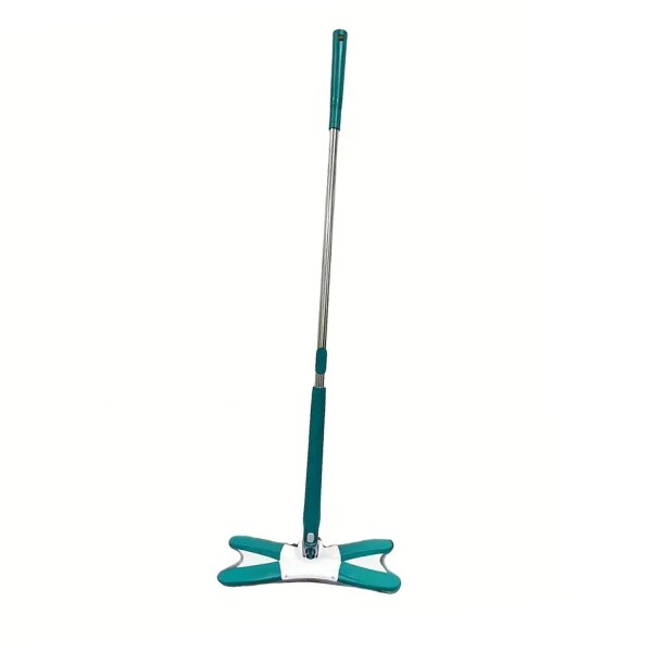 Mopa Giratoria Plana Lampazo Piso Limpieza Auto Escurridora Variante Color Verde