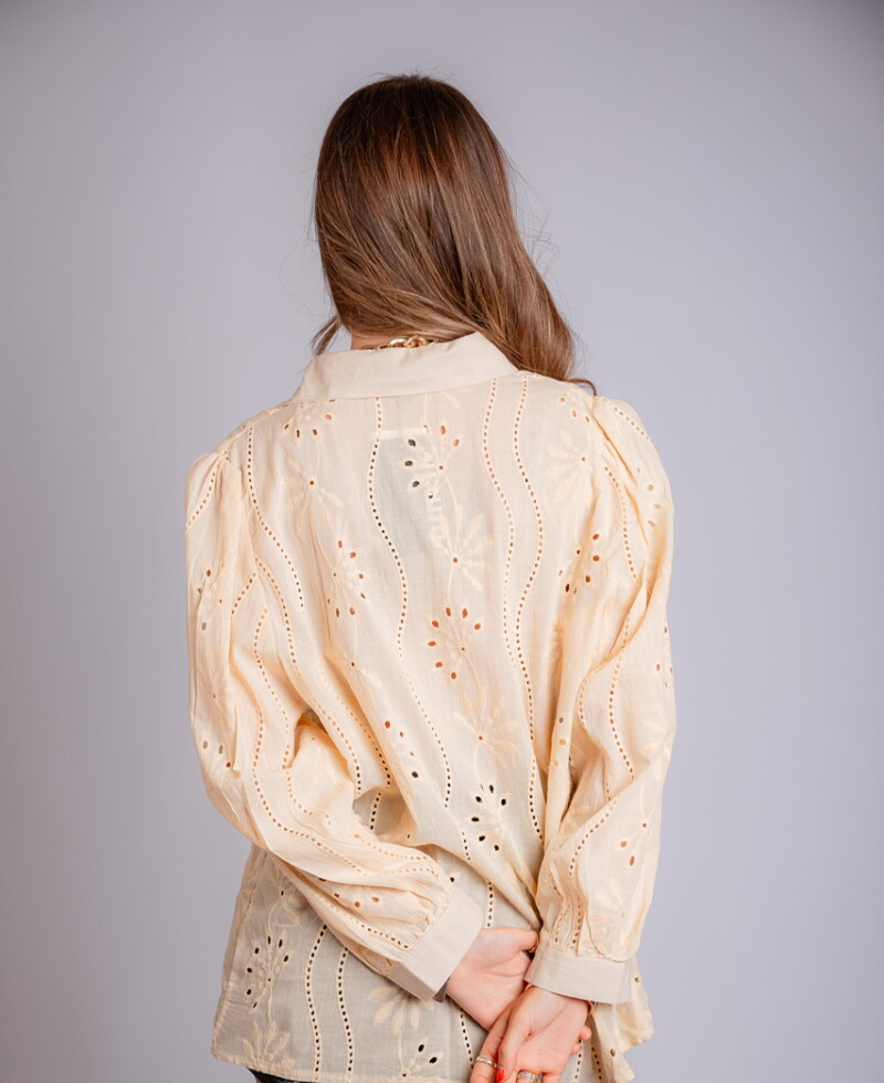 Camisa Lucienne beige