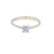 Anillo solitario oro 18k y brillante engarce 4 puntas. Anillo solitario oro 18k y brillante engarce 4 puntas.
