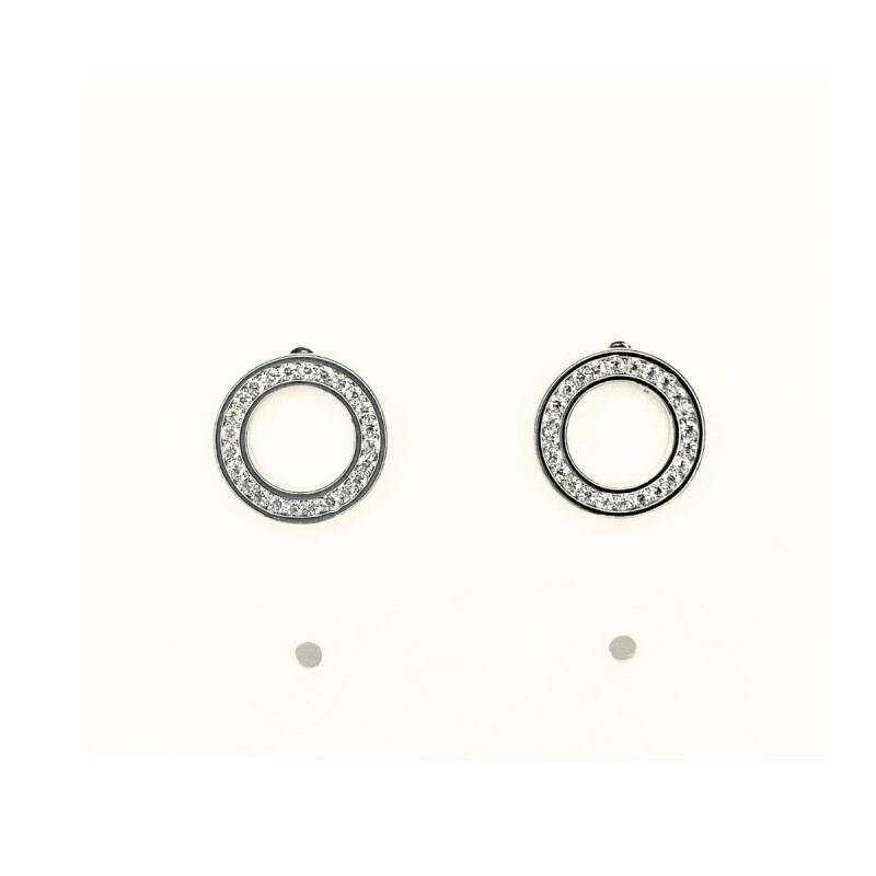 CARAVANA PLATA ARO CON CIRCONIA 81969 L2dslf-01567-c-x3
