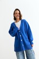 Cardigan oversized AZUL