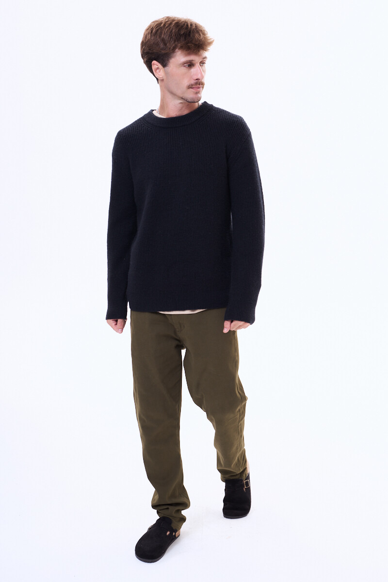 Pantalon de gabardina Rivera Verde