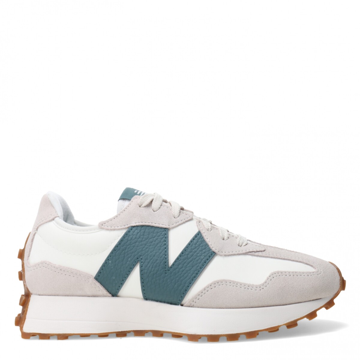 Championes de mujer New Balance 327 New Balance - Blanco - Gris - Verde 