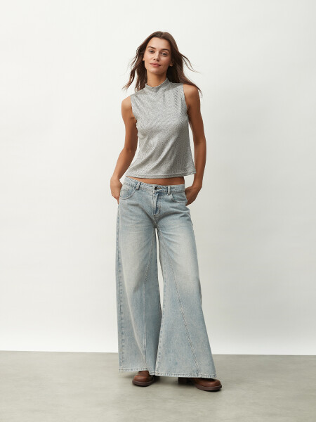 MUSCULOSA BOLIVIA PLATEADO