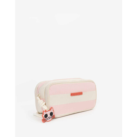 Cartuchera De Material Reciclado Estampado Rayas