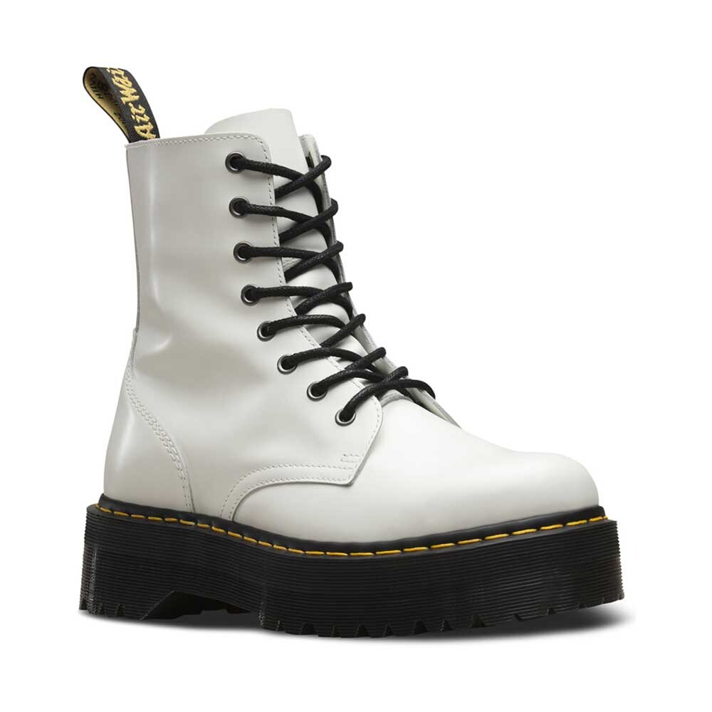 Jadon - Unisex White Polished Smooth