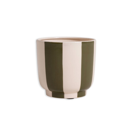 MACETA HIERRO VERDE 37525