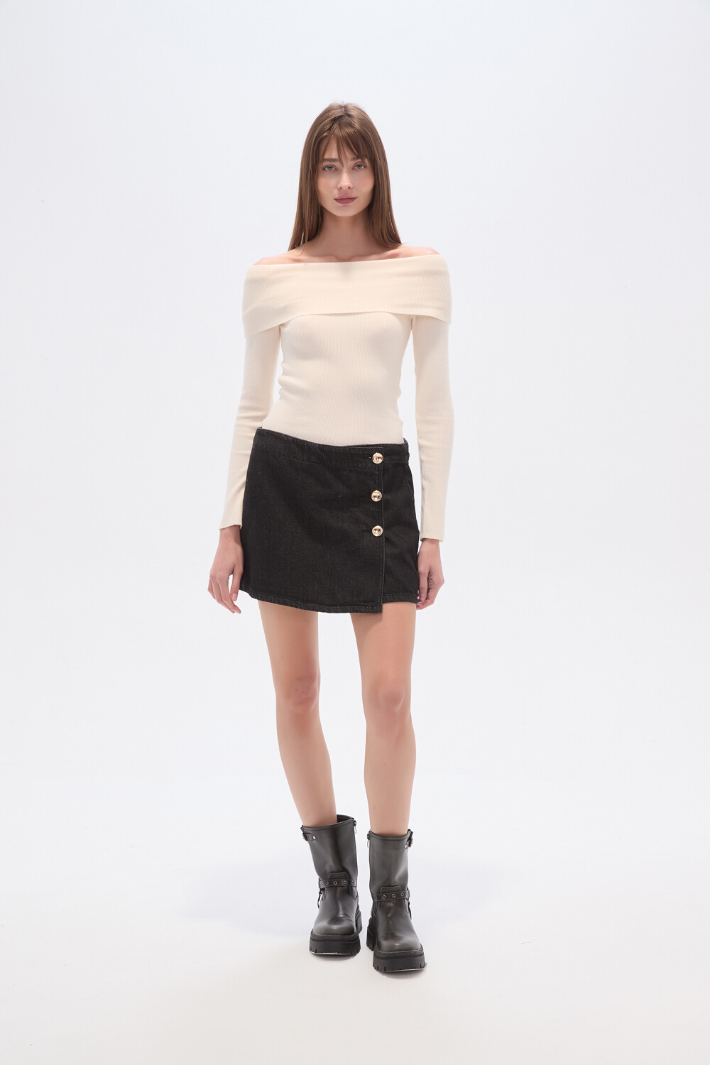 Short Pernes Gris Oscuro