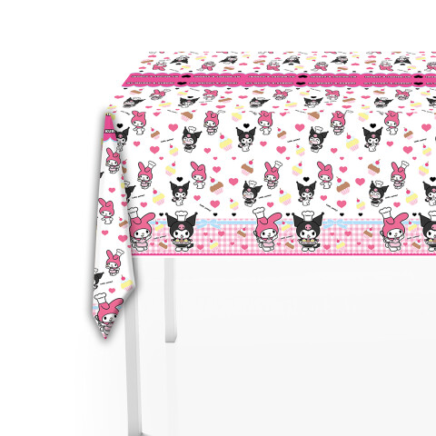 Cotillón Mantel Rectangular Kuromi U