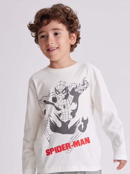 Remera estampada Blanco