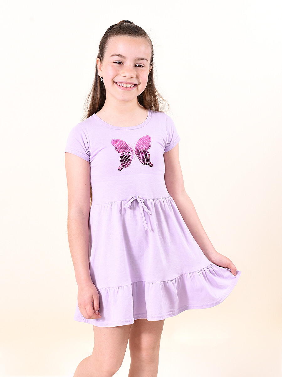 VESTIDO BUTTERFLY - LILA 