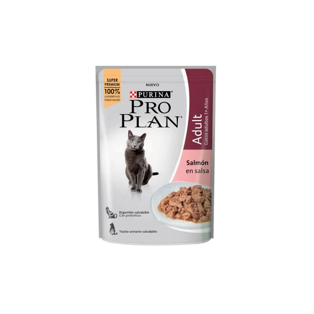 PRO PLAN GATO ADULTO SACHE SALMON 85G 