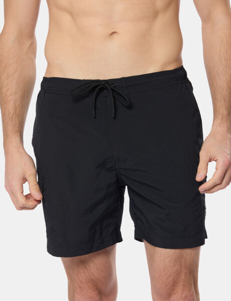 SHORT DE BAÑO CARGO Negro