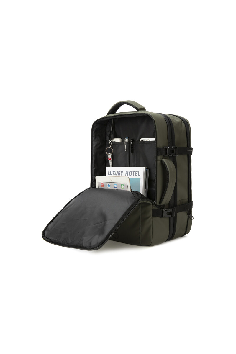 MOCHILA DE VIAJE KIPPI 3.0 VERDE MOCHILA DE VIAJE KIPPI 3.0 VERDE