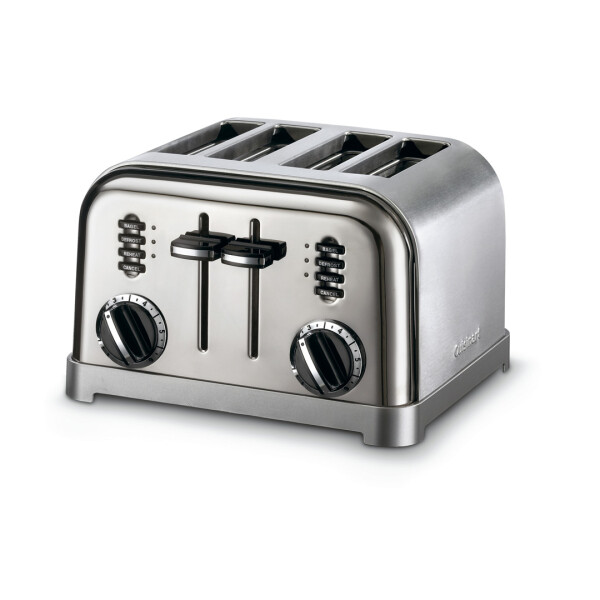 Cuisinart® TOSTADOR METÁLICO CLÁSICO DE 4 REBANADAS N/A