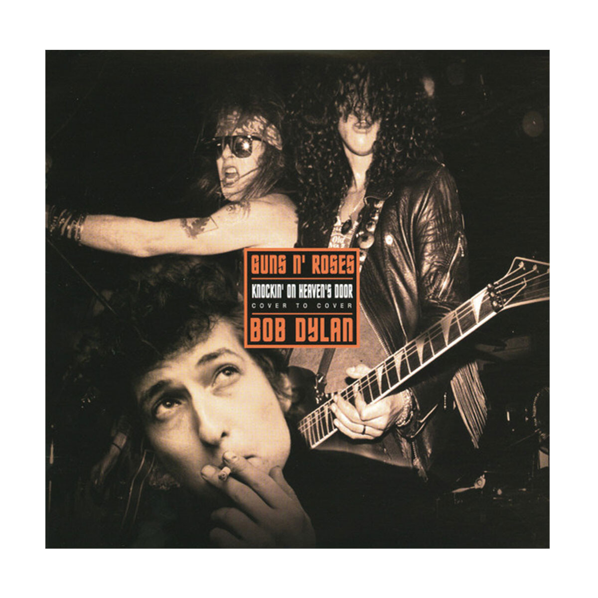 Bob Dylan / Guns N' Roses - Knockin' On Heaven's Door (orange Vinyl) Uk Vinilo 